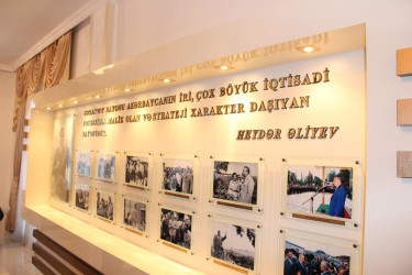 Goranboyda Ümummilli Lider Heydər Əliyevin anım günü ilə bağlı, Heydər Əliyev Mərkəzinə ekskursiya təşkil edildi