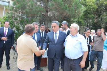 Goranboyda növbəti səyyar qəbul Borsunlu kəndində keçirildi