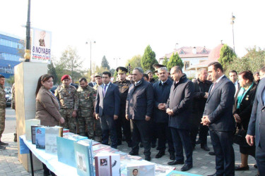 Goranboyda “8 noyabr-Zəfər Günü” ilə bağlı ümumrayon tədbiri keçirildi