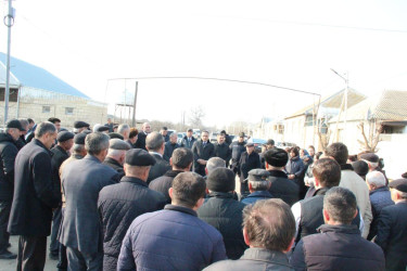 Fəxralı kəndində sakinlərin su təminatının yaxşılaşdırılması sahəsində əsaslı işlər görülüb