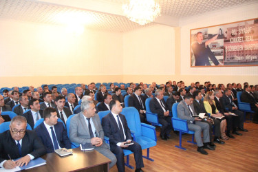 Goranboy rayon İcra Hakimiyyəti başçısı yanında Şuranın növbəti iclası keçirildi