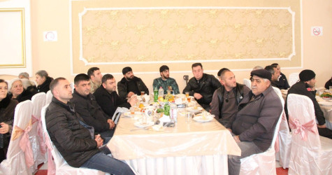 Goranboyda Ümummilli Lider Heydər Əliyevin anım günü ilə bağlı, ehsan süfrəsi təşkil olundu