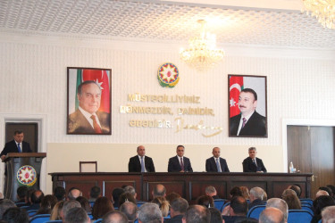 Goranboy RİH Başçısı yanında Şuranın növbəti iclası keçirildi