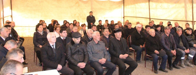 Kələk kəndində səyyar qəbul keçirildi