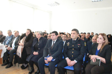 Qarqucaq kəndində səyyar qəbul keçirildi