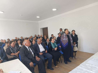 Goranboyda növbəti səyyar qəbul Qarqucaq kəndində keçirildi
