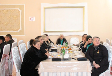 Goranboyda Ümummilli Lider Heydər Əliyevin anım günü ilə bağlı, ehsan süfrəsi təşkil olundu