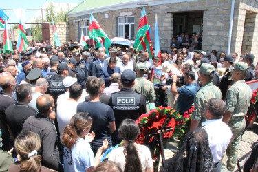 Goranboy rayonunda Birinci Qarabağ müharibəsinin itkin şəhidinin dəfn mərasimi keçirildi