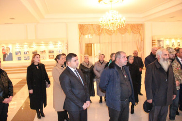 Goranboyda Ümummilli Lider Heydər Əliyevin anım günü ilə bağlı, Heydər Əliyev Mərkəzinə ekskursiya təşkil edildi
