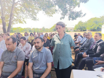 Goranboyda növbəti səyyar qəbul Şəfəq kəndində keçirildi