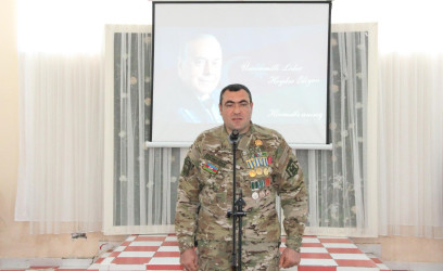 Goranboyda Ümummilli Lider Heydər Əliyevin anım günü ilə bağlı, ehsan süfrəsi təşkil olundu