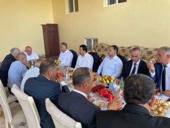 Goranboyda ağsaqqallara ehtiram ənənəsi davam etdirilir