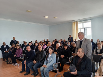 Fəxralı kəndində səyyar qəbul keçirildi