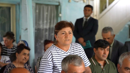 Goranboyda növbəti səyyar qəbul Gürzallar kəndində keçirildi