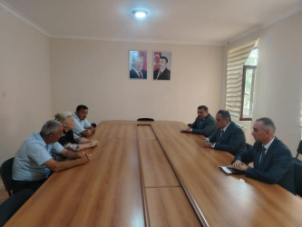 Goranboy rayon İcra Hakimiyyətində vətəndaşların müraciətləri dinlənildi