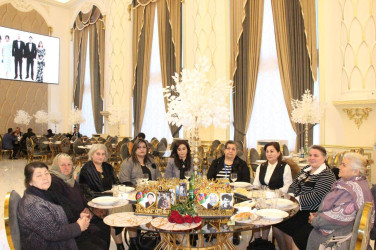 "8 mart - Beynəlxalq Qadınlar Günü" münasibətilə şəhid ailələri ilə birgə bayram tədbiri keçirildi