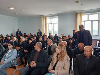 Fəxralı kəndində səyyar qəbul keçirildi