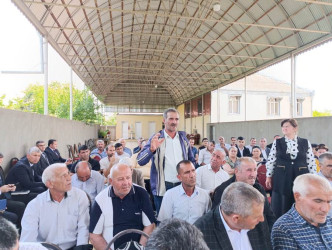 Həmənli kəndində səyyar qəbul keçirildi