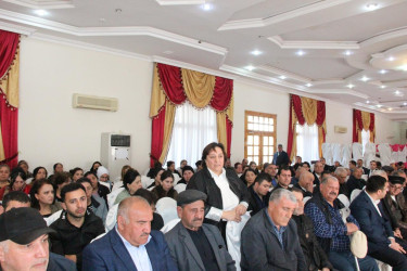 Qızılhacılıda səyyar qəbul keçirildi
