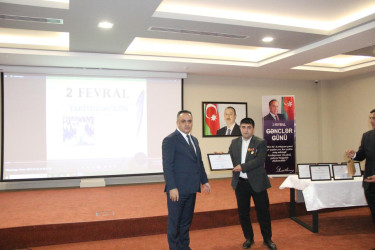 “2 fevral - Azərbaycan Gəncləri Günü” ilə bağlı tədbir keçirildi
