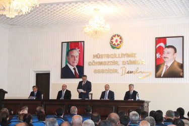 Goranboy RİH Başçısı yanında Şuranın növbəti iclası keçirildi