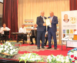 Goranboyda şair, yazıçı-publisist İsgəndər Səklikovun 70 illik yubileyinə həsr olunmuş tədbir keçirildi