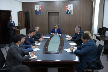 Goranboy rayon İcra Hakimiyyətində aparat iclası keçirildi