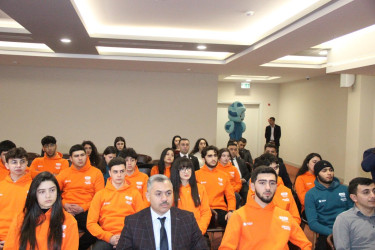"Goranboy 2026-Gənclər Paytaxtı" ümumrayon tədbirləri çərçivəsində, Olimpiya İdman Kompleksində 60 nəfər şəhid övladlarının iştirakı ilə təşkil olunan gənclik düşərgəsinin açılış mərasimi keçirildi