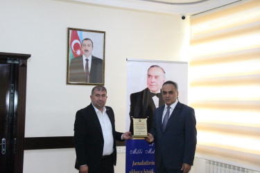 Goranboyda Milli Mətbuat Günü qeyd edildi
