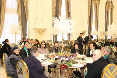 "8 mart - Beynəlxalq Qadınlar Günü" münasibətilə şəhid ailələri ilə birgə bayram tədbiri keçirildi