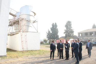 Goranboyda icra başçısı  pambıq qəbulu məntəqəsində oldu