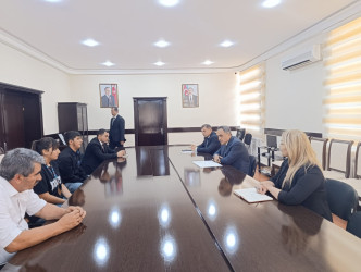 Goranboyda qalib idmançılarla görüş keçirildi