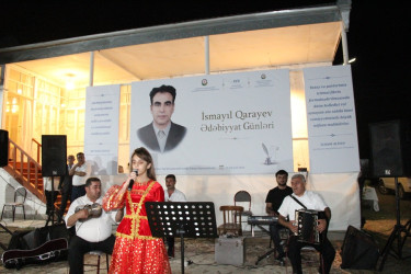 Goranboyda “İsmayıl Qarayev Ədəbiyyat Günləri” adlı ədəbi-bədii gecə keçirildi
