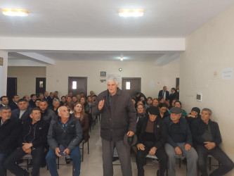 Təklə kəndində səyyar qəbul keçirildi