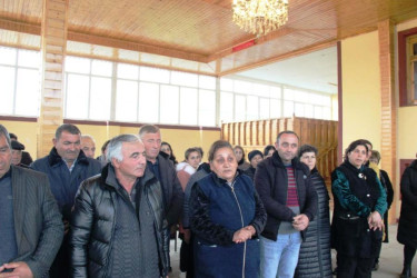 Nadirkənddə səyyar qəbul keçirildi.