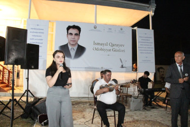 Goranboyda “İsmayıl Qarayev Ədəbiyyat Günləri” adlı ədəbi-bədii gecə keçirildi