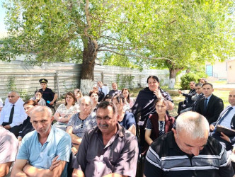 Goranboyda növbəti səyyar qəbul Abbasqulular kəndində keçirildi