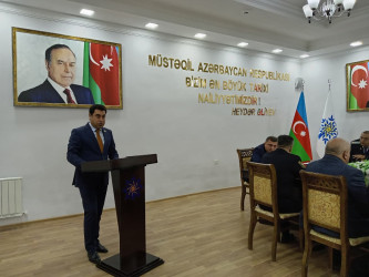 “12 noyabr-Konstitusiya Günü”nə həsr olunmuş “Konstitusiyanın qüdrəti güclü dövlətin təməlidir.”  mövzusunda tədbir