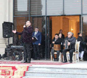 Goranboyda, “Konstitusiya və Suverenlik İli” çərçivəsində, 31 Dekabr-Dünya Azərbaycanlılarının  Həmrəyliyi Günü və 2026-cı ilin gəlişi ilə bağlı, tədbir keçirildi