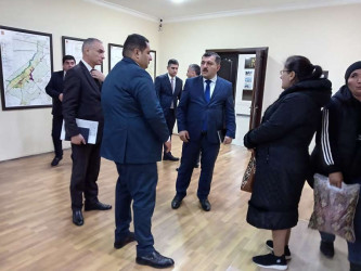 Goranboy rayon İcra Hakimiyyətində vətəndaşların müraciətləri dinlənildi