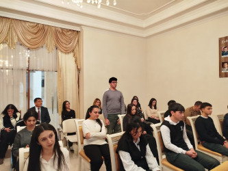 "Goranboy 2026-Gənclər Paytaxtı" ümumrayon tədbirləri çərçivəsində, Heydər Əliyev Mərkəzində bir qrup fəal gənclərlə görüş keçirildi