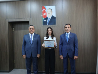 Goranboyda yüksək balnan ali məktəblərə qəbul olan məzunlarla görüş keçirildi