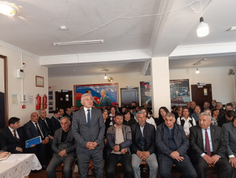 Goranboyda növbəti səyyar qəbul Məşədiqaralar kəndində keçirildi