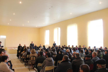 Borsunlu kəndində səyyar qəbul keçirildi