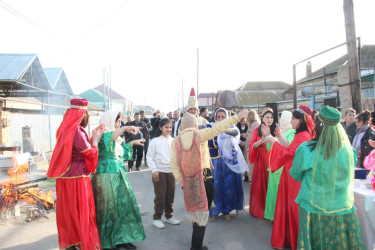 Goranboyda şəhid ailələri ilə birgə od çərşənbəsi qeyd edildi