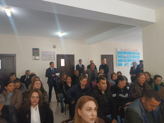 Təklə kəndində səyyar qəbul keçirildi