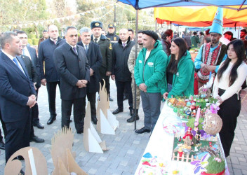 Goranboyda BaharFest və İlaxır çərşənbə-Novruz şənliyi bayram tədbirləri keçirildi