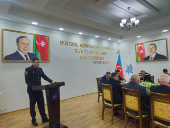“12 noyabr-Konstitusiya Günü”nə həsr olunmuş “Konstitusiyanın qüdrəti güclü dövlətin təməlidir.”  mövzusunda tədbir