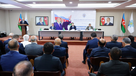 Yeni Azərbaycan Partiyası Goranboy rayon təşkilatının XI konfransı keçirildi