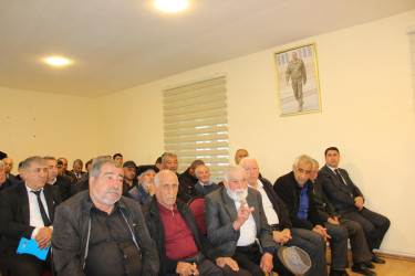 Veyisli kəndində səyyar qəbul keçirildi